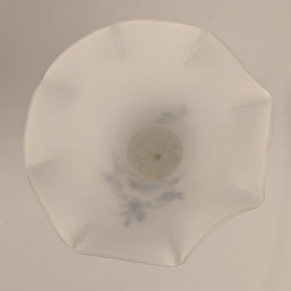 Vintage Frosted Glass Vases - Picture 9 of 10